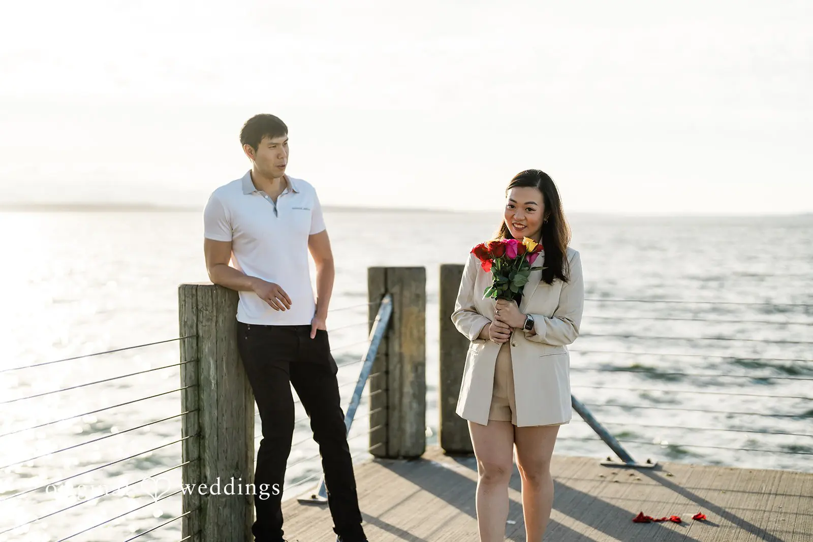 Whiting & Reanna Alki Beach Engagement // Whiting & Reanna -