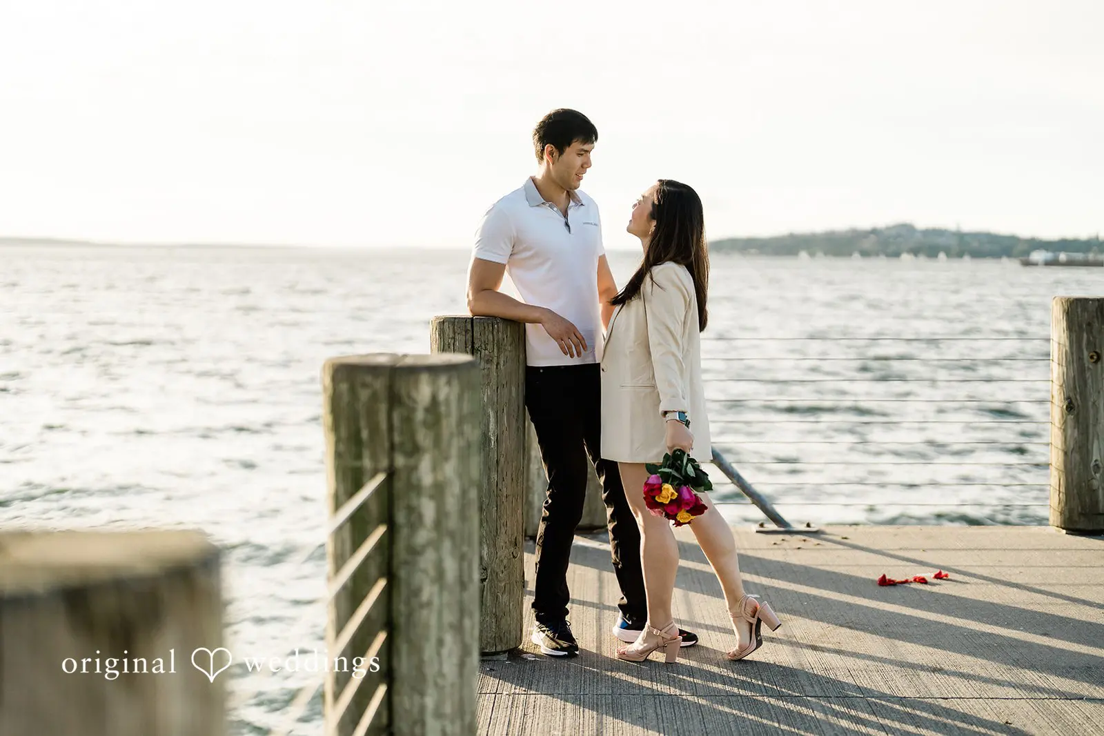 Whiting & Reanna Alki Beach Engagement // Whiting & Reanna -