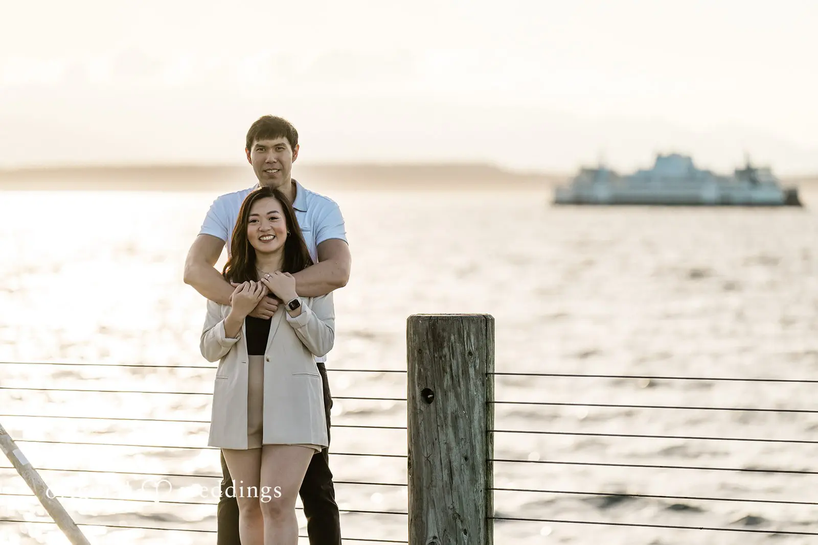 Whiting & Reanna Alki Beach Engagement // Whiting & Reanna -
