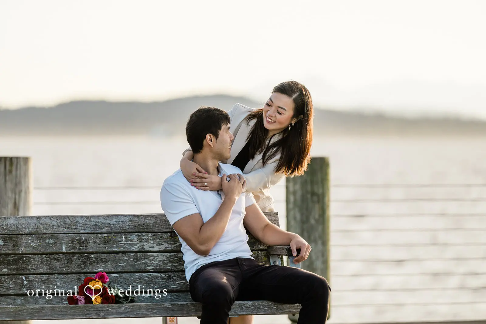 Whiting & Reanna Alki Beach Engagement // Whiting & Reanna -