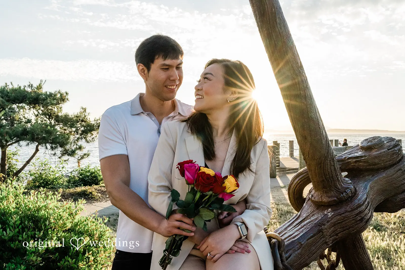 Whiting & Reanna Alki Beach Engagement // Whiting & Reanna -