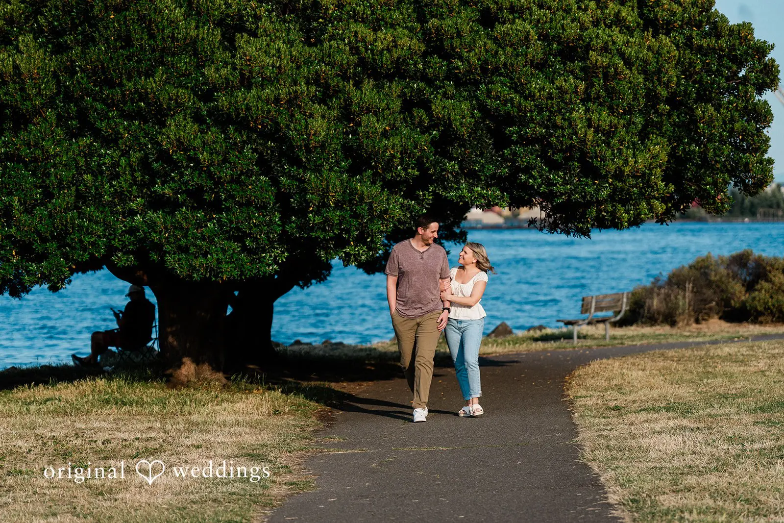 Delany + Ryan Alki Boat Launch Engagement // Delany & Ryan -