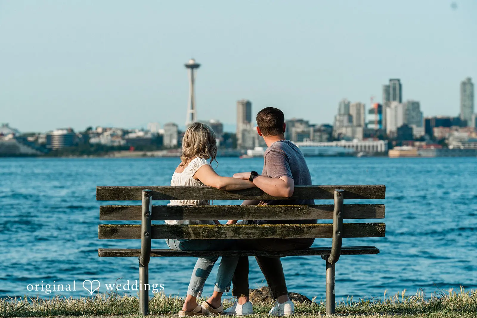 Delany + Ryan Alki Boat Launch Engagement // Delany & Ryan -
