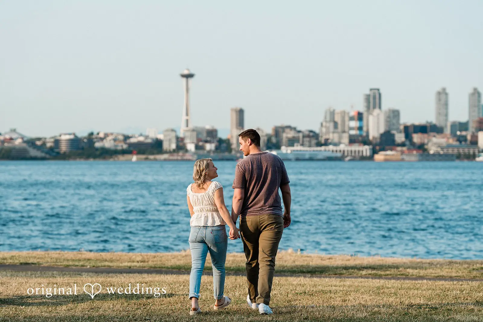 Delany + Ryan Alki Boat Launch Engagement // Delany & Ryan -