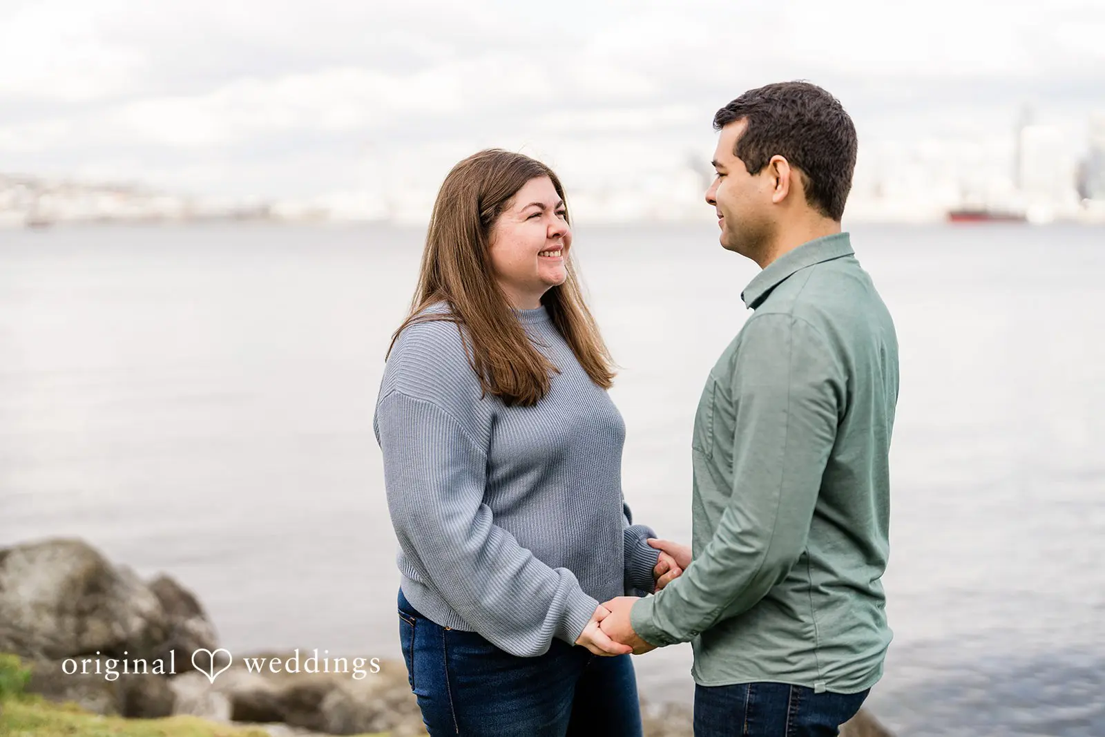 Alki Boat Launch Engagement // Mary & Brian -