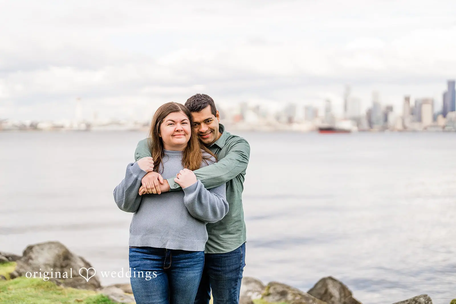 Alki Boat Launch Engagement // Mary & Brian -