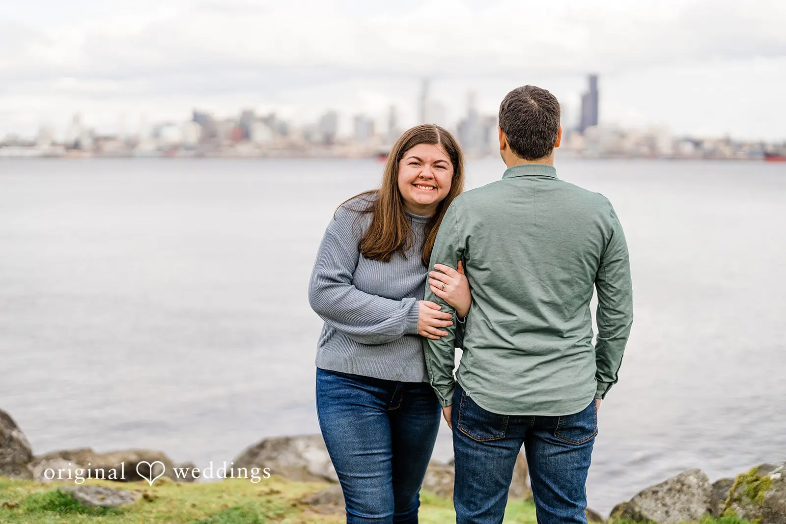 Alki Boat Launch Engagement // Mary & Brian -