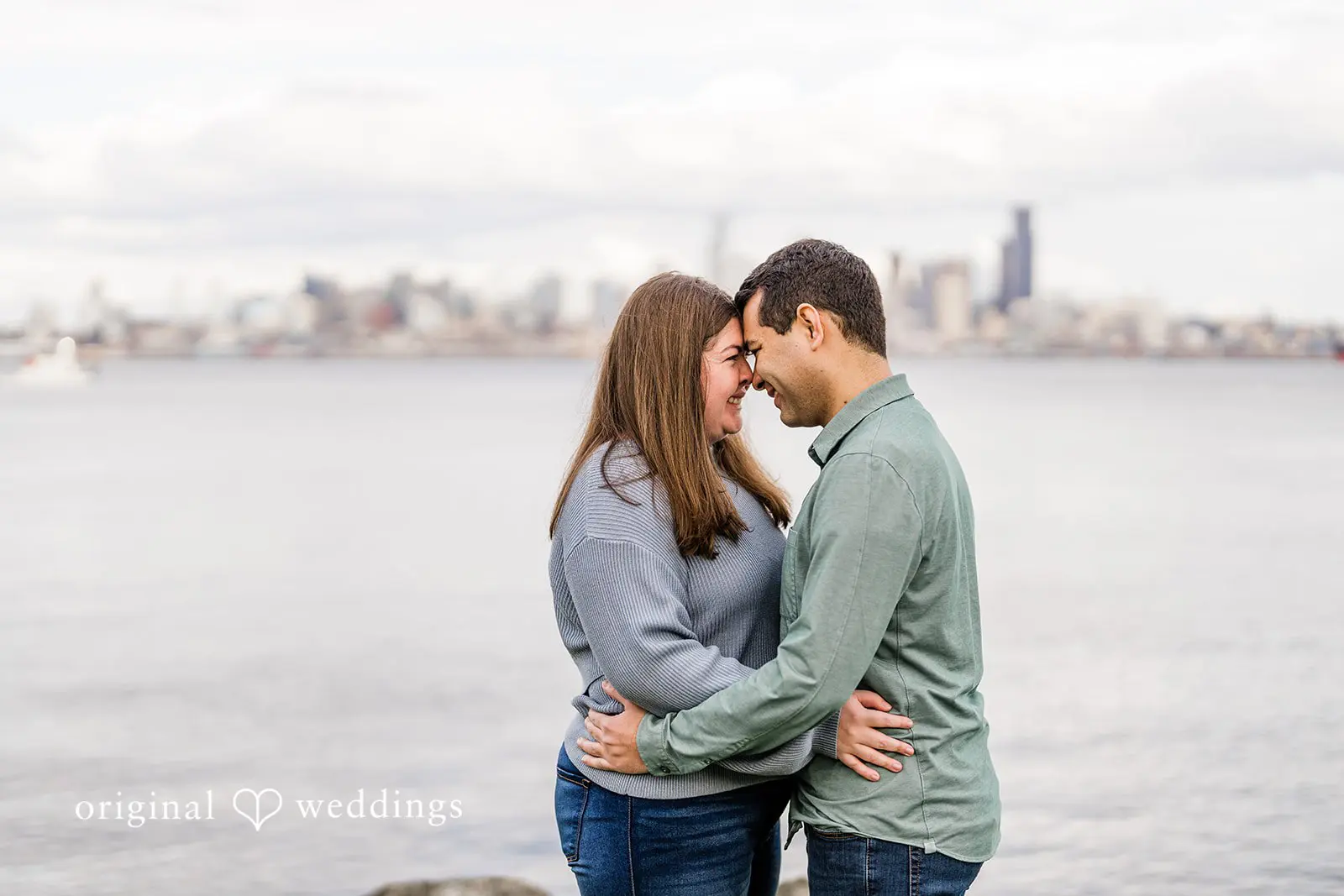 Alki Boat Launch Engagement // Mary & Brian -