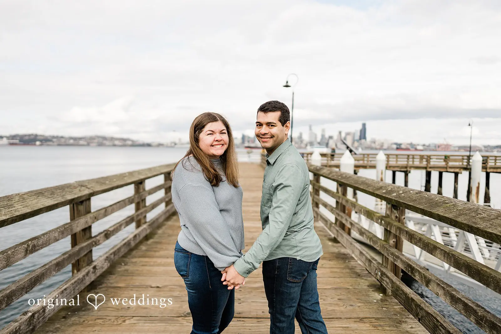 Alki Boat Launch Engagement // Mary & Brian -