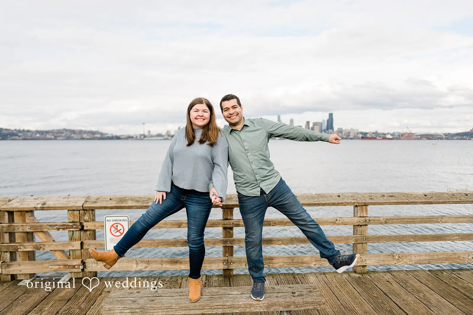 Alki Boat Launch Engagement // Mary & Brian -