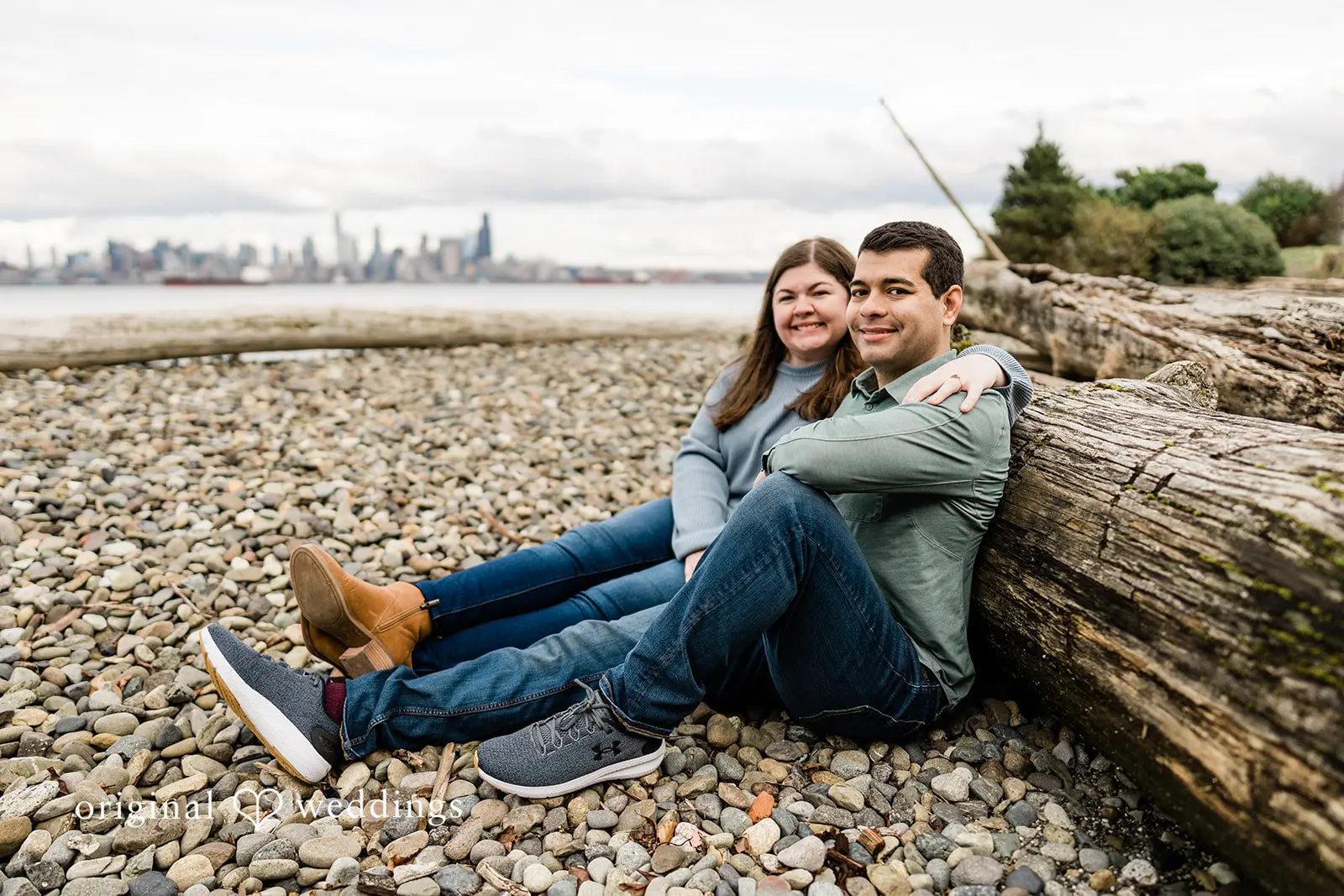 Alki Boat Launch Engagement // Mary & Brian -
