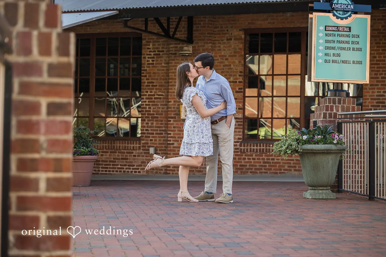 American Tobacco Campus Engagement // Laura & John -