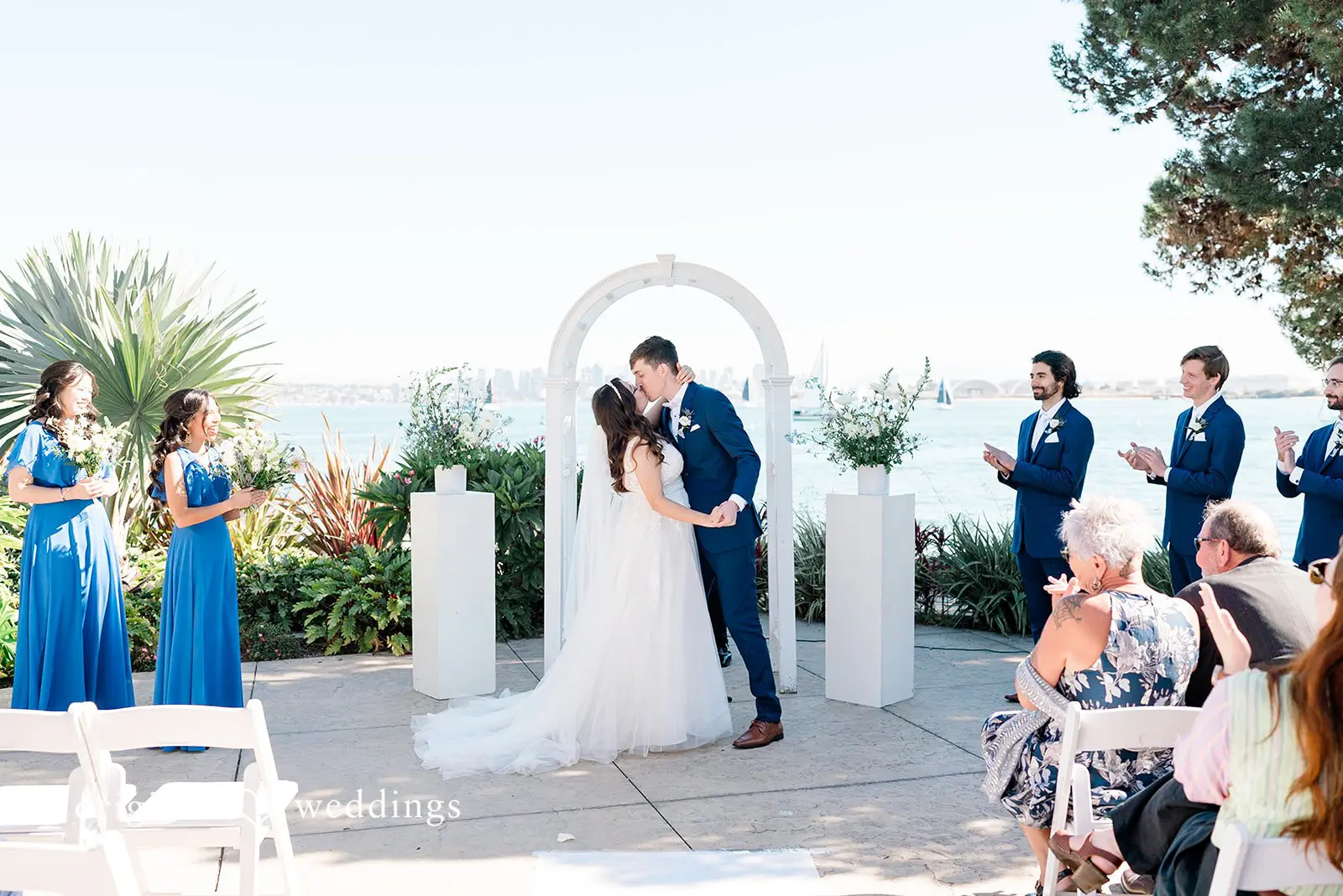 Nicole + Nils Bali Hai Restaurant Wedding // Nicole & Nils -