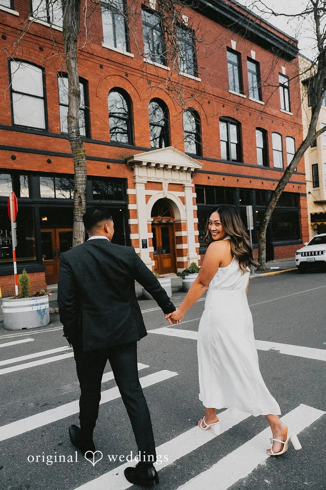 Rowena + John Valdez Ballard Downtown Engagement // Rowena & John -
