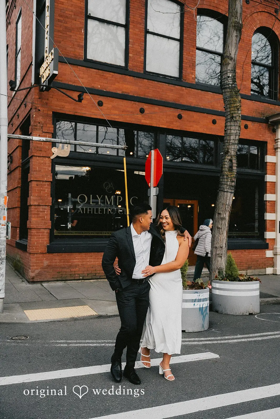 Rowena + John Valdez Ballard Downtown Engagement // Rowena & John -
