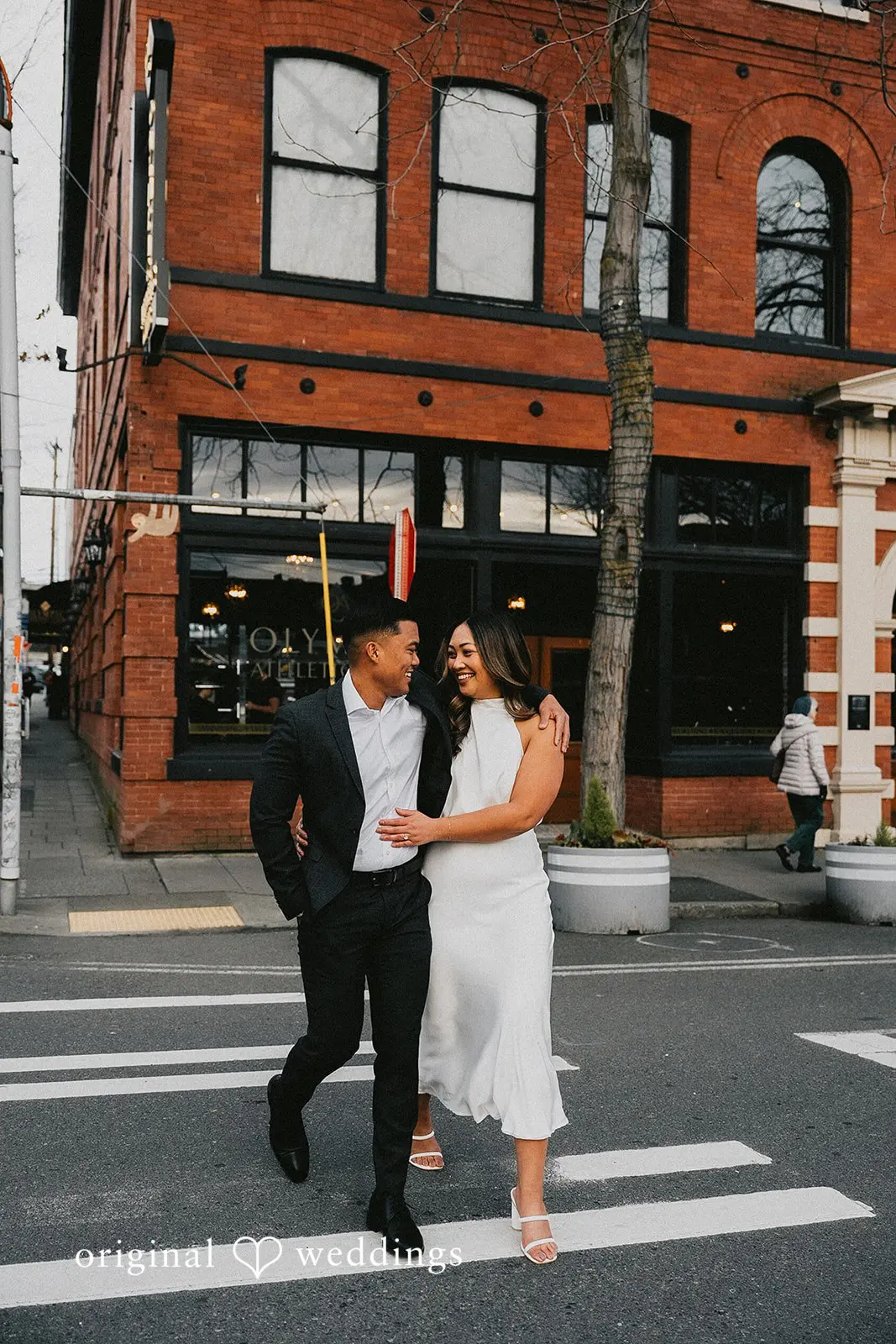 Rowena + John Valdez Ballard Downtown Engagement // Rowena & John -
