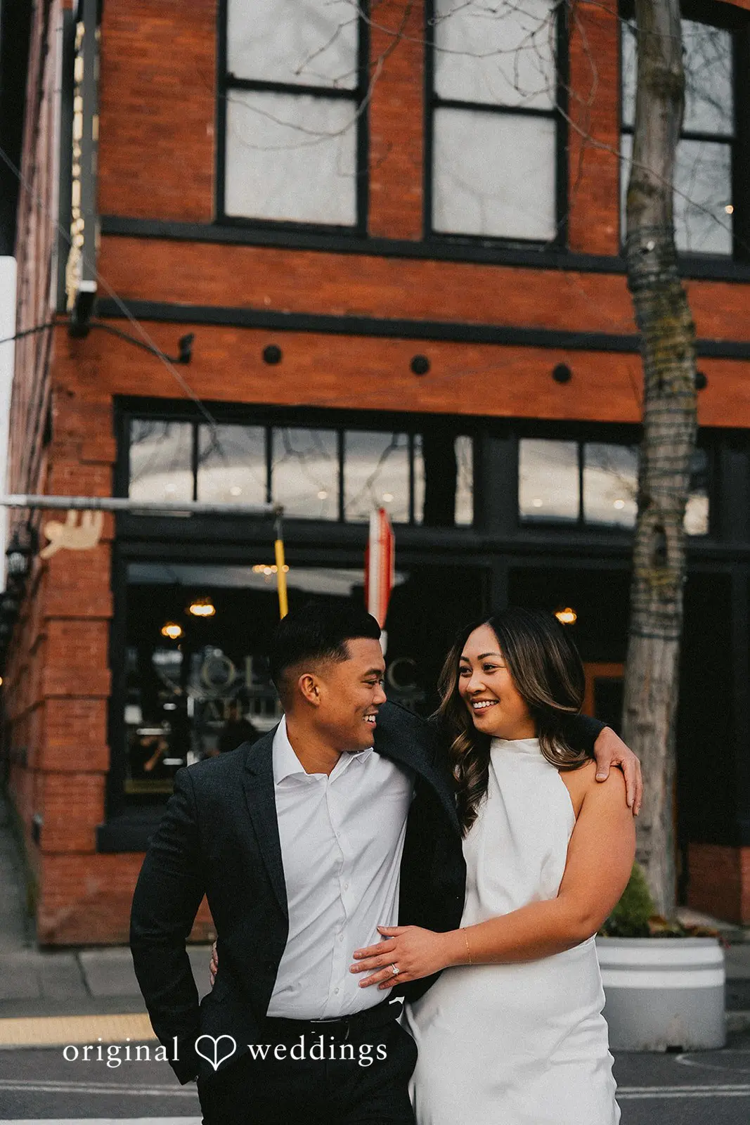 Rowena + John Valdez Ballard Downtown Engagement // Rowena & John -