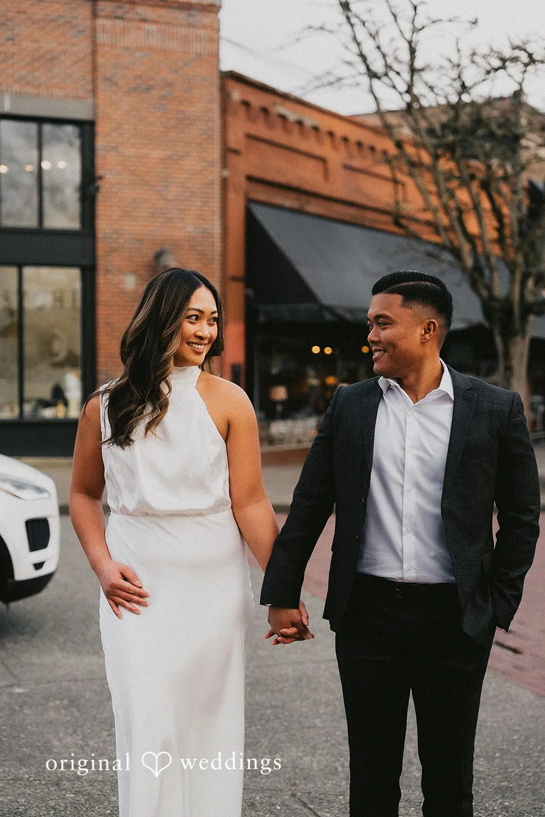 Rowena + John Valdez Ballard Downtown Engagement // Rowena & John -