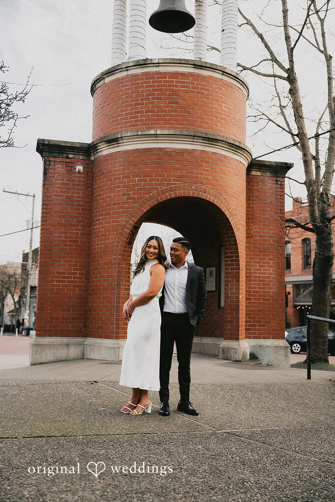 Rowena + John Valdez Ballard Downtown Engagement // Rowena & John -