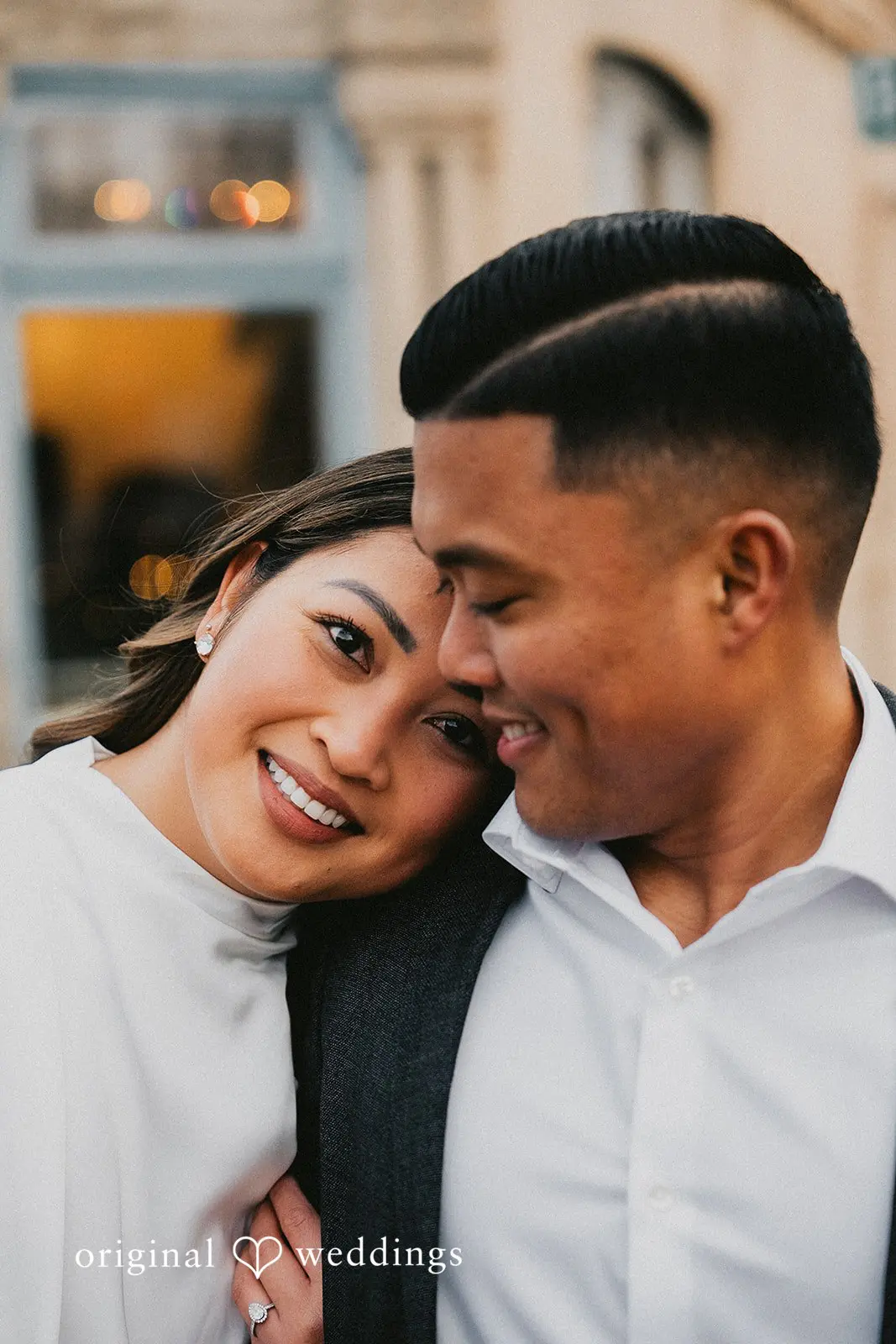 Rowena + John Valdez Ballard Downtown Engagement // Rowena & John -