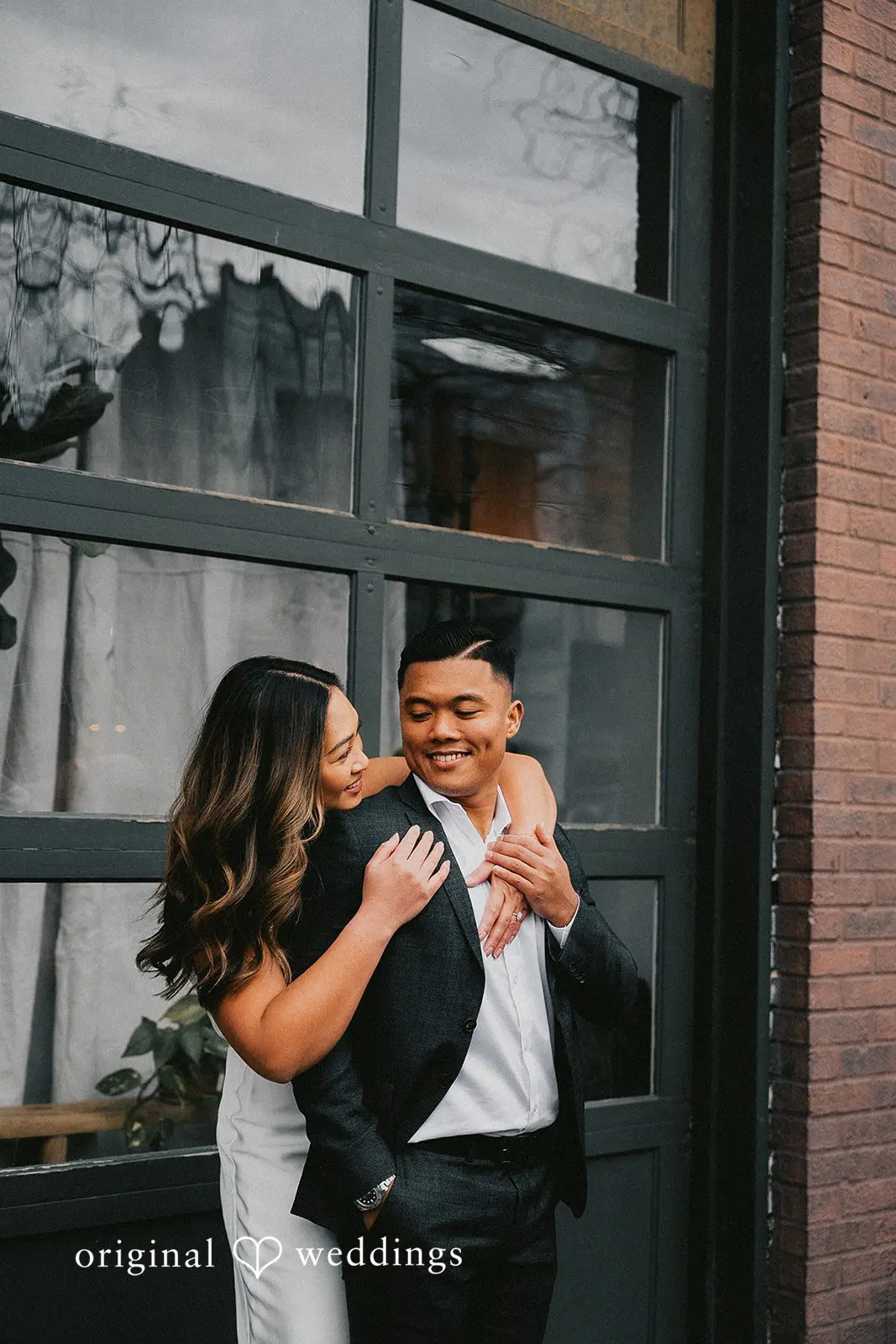 Rowena + John Valdez Ballard Downtown Engagement // Rowena & John -