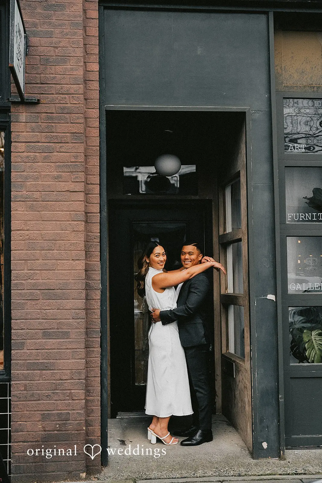 Rowena + John Valdez Ballard Downtown Engagement // Rowena & John -