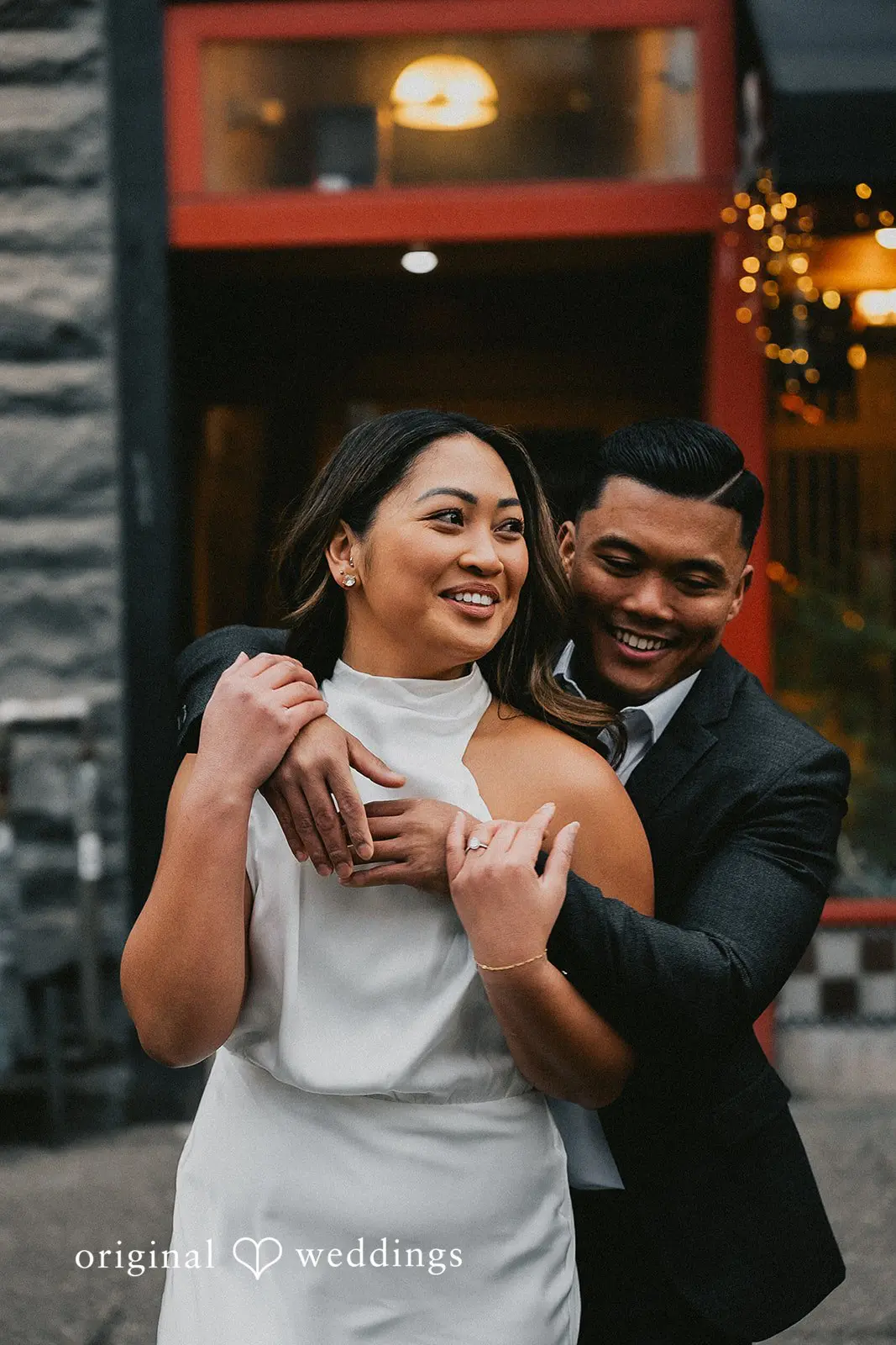Rowena + John Valdez Ballard Downtown Engagement // Rowena & John -