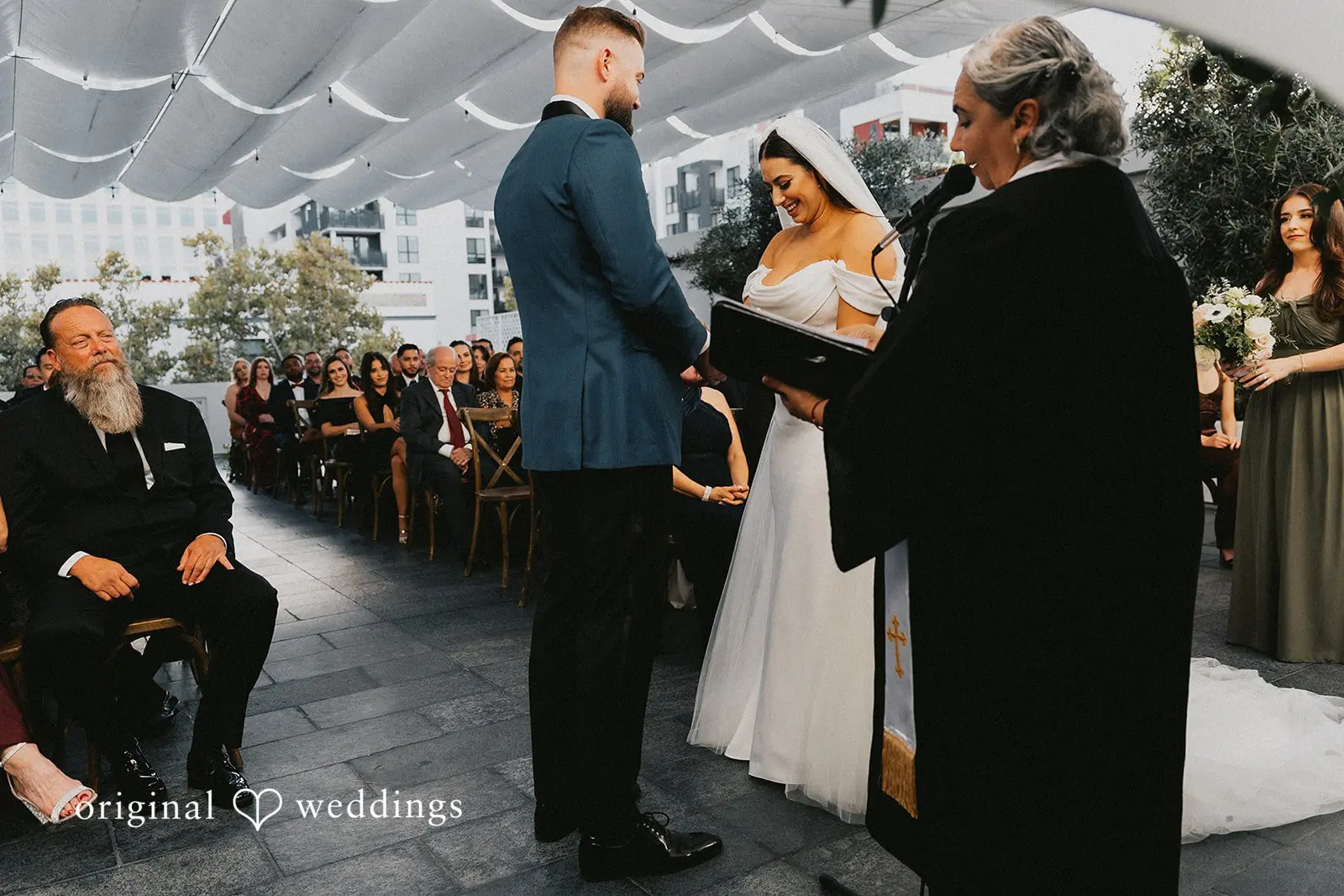 Lizette + Benjamin Blanco Urban Venue Wedding // Lizette & Benjamin -