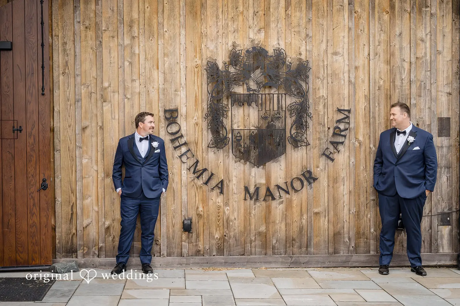 Chris + David Bohemia Manor Farm Wedding // Chris & David -