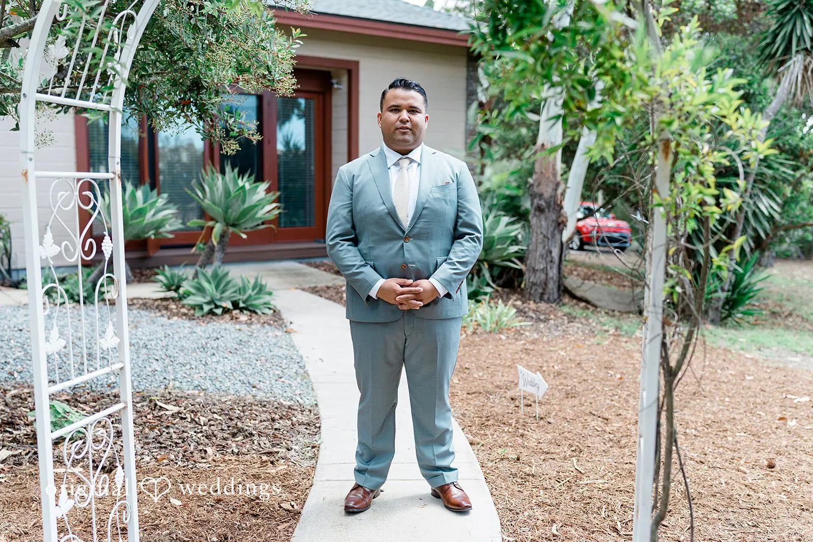 Danielle + Adrian California Backyard Wedding // Danielle & Adrian -