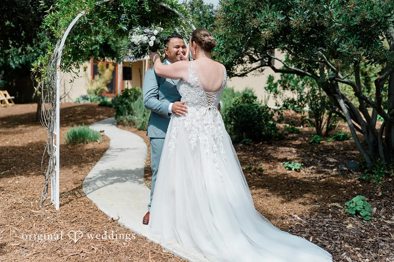 Danielle + Adrian California Backyard Wedding // Danielle & Adrian -