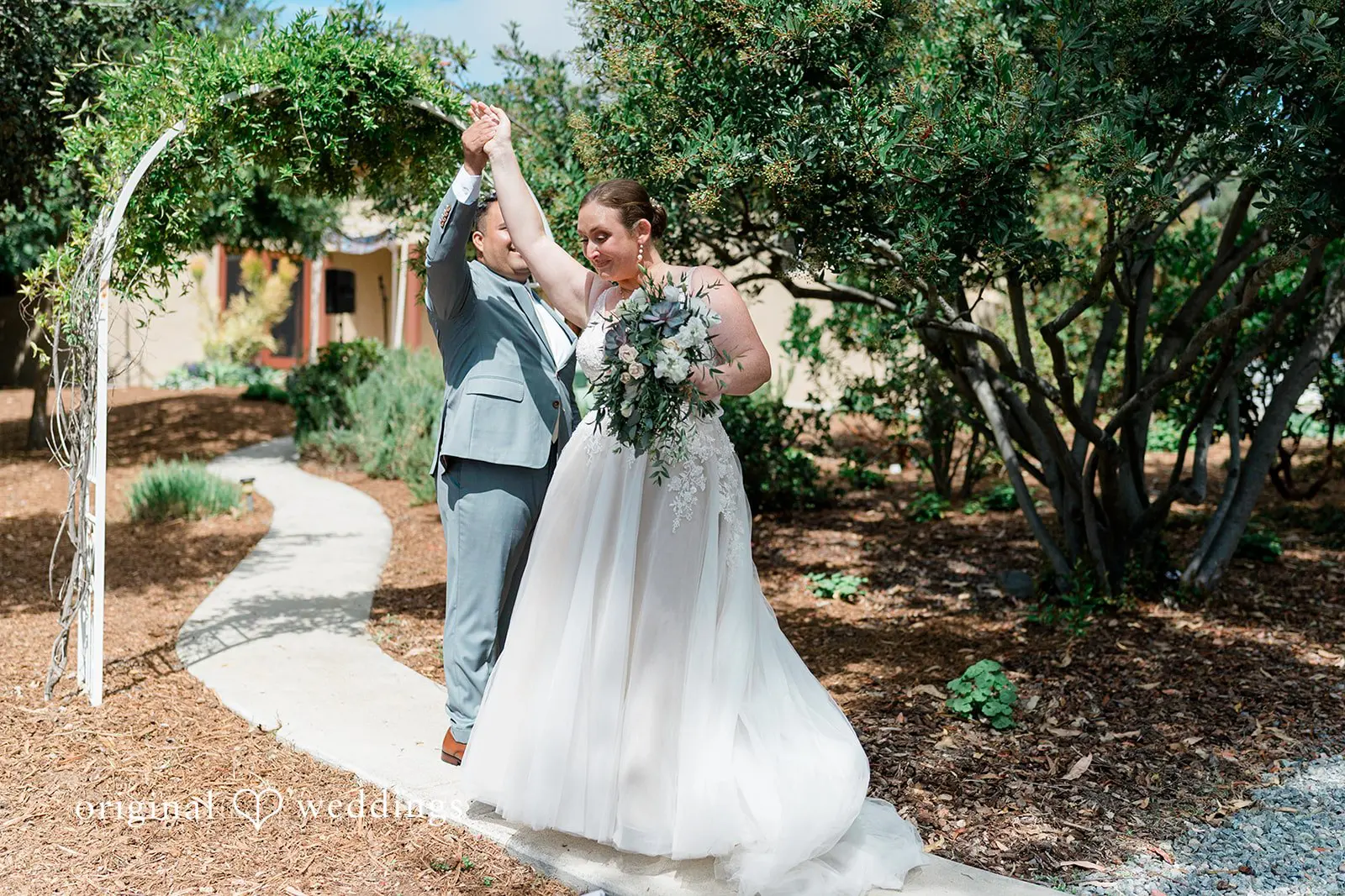 Danielle + Adrian California Backyard Wedding // Danielle & Adrian -