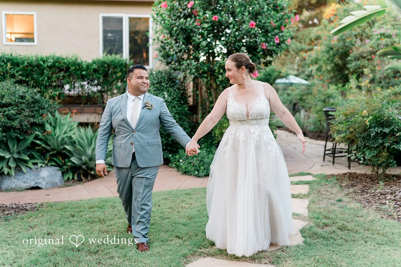 Danielle + Adrian California Backyard Wedding // Danielle & Adrian -