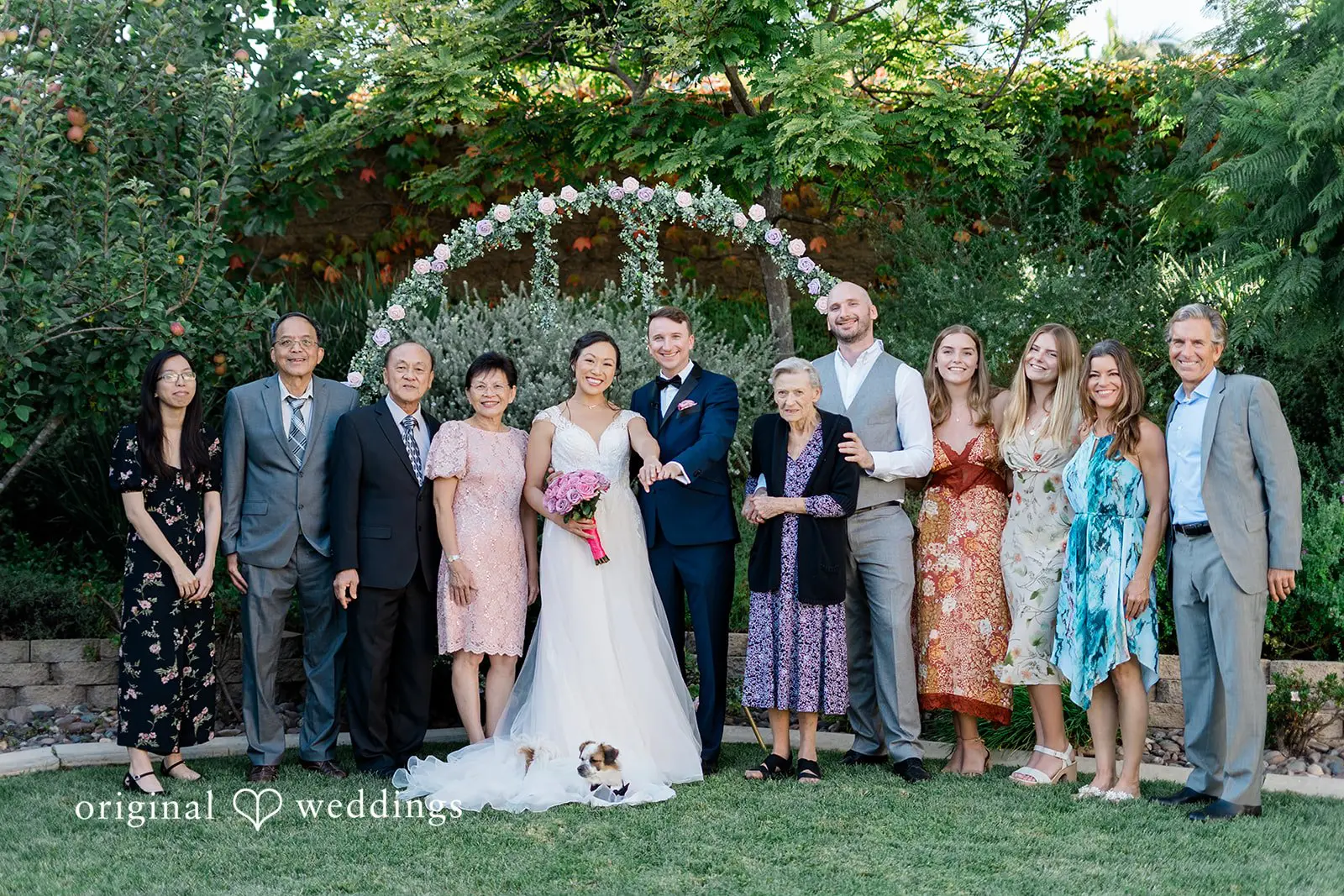 James + Angeline California Backyard Wedding // James & Angeline -