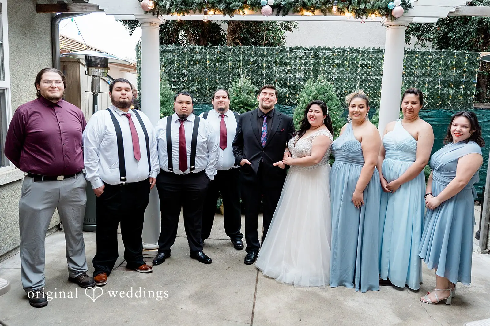 California Backyard Wedding // Kristiana & Jordan -