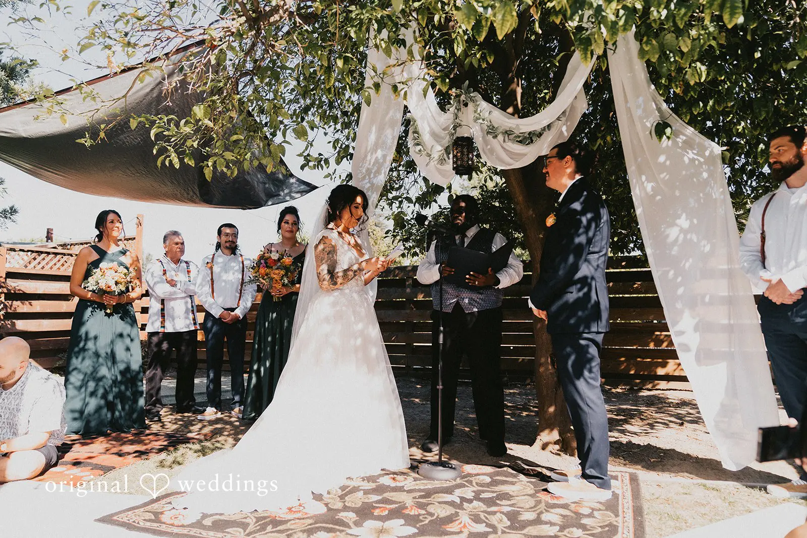 Lulie + Matt California Backyard Wedding // Lulie & Matt -