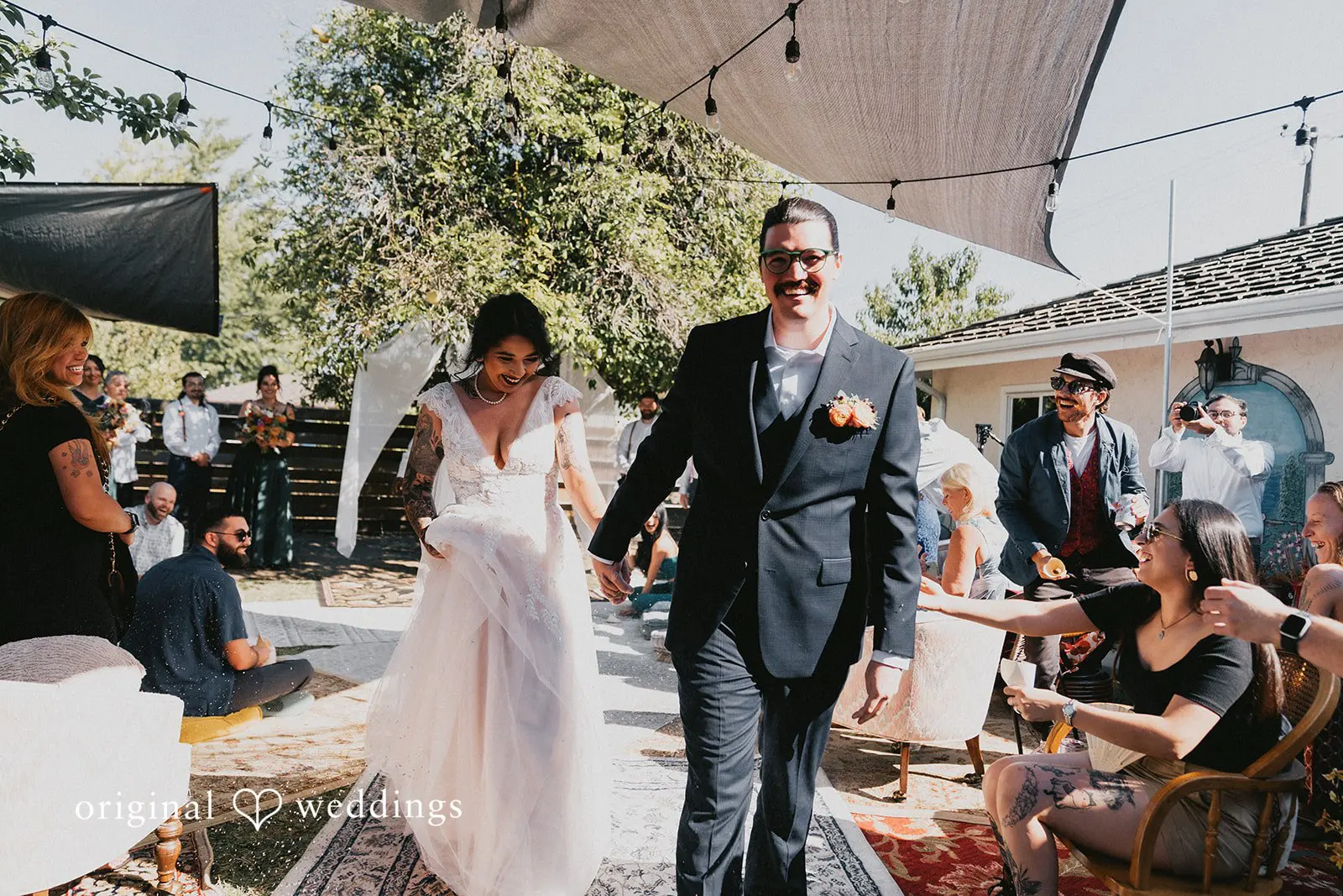 Lulie + Matt California Backyard Wedding // Lulie & Matt -