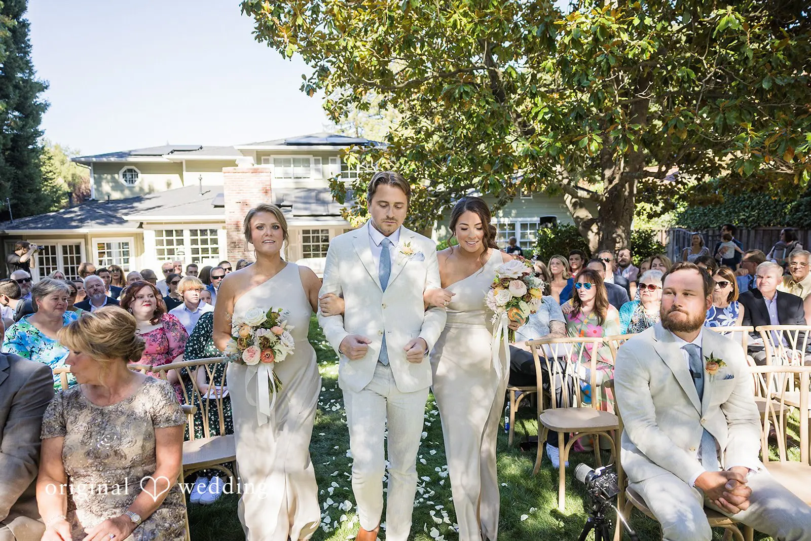 California Backyard Wedding // Tato & Chad -