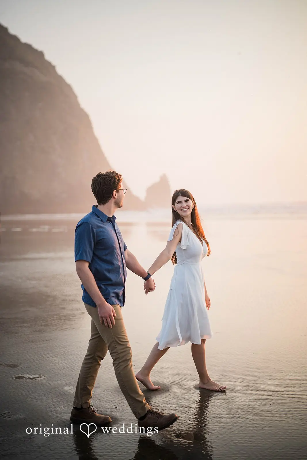 Cannon Beach Engagement // Zechariah & Tova -