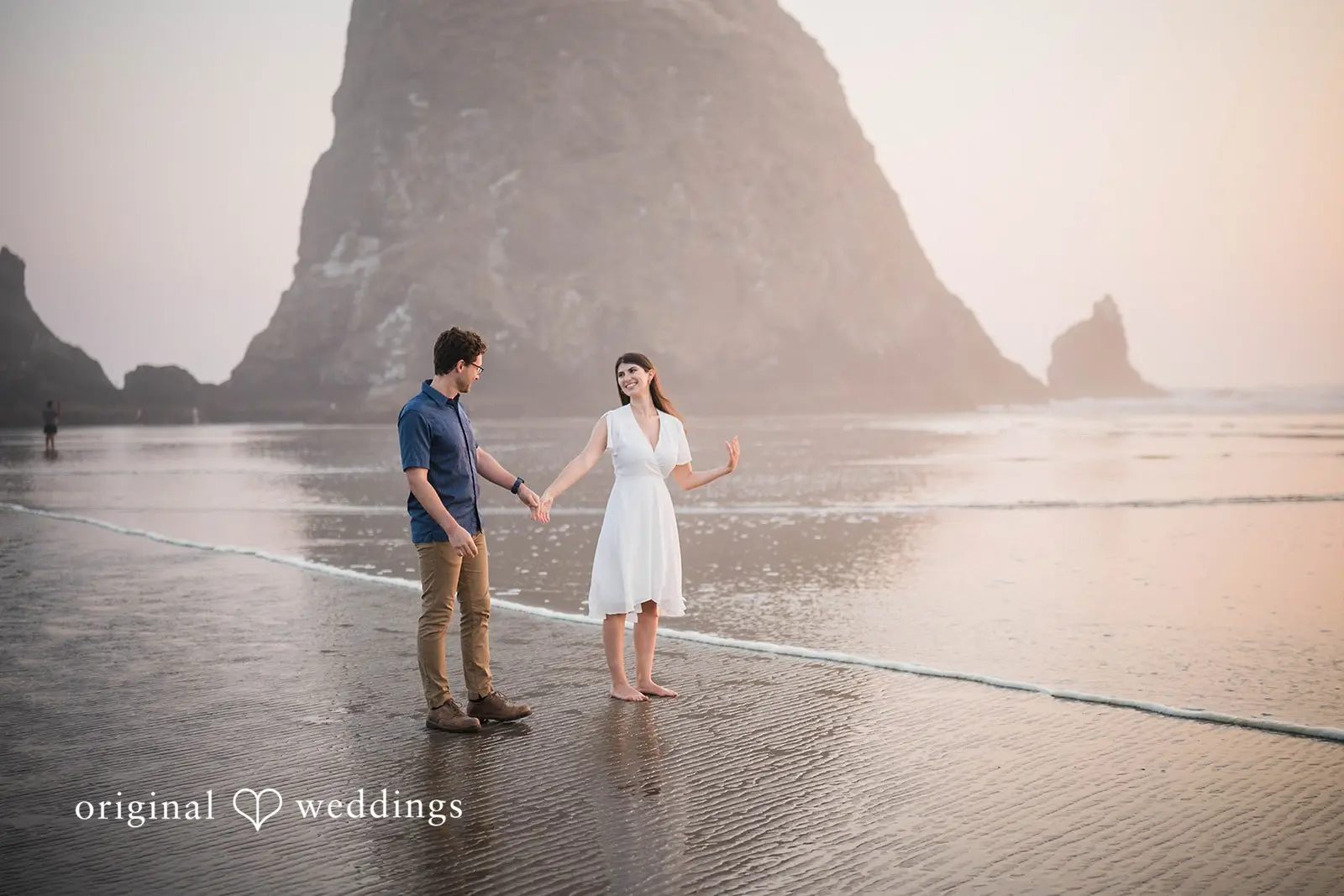 Cannon Beach Engagement // Zechariah & Tova -