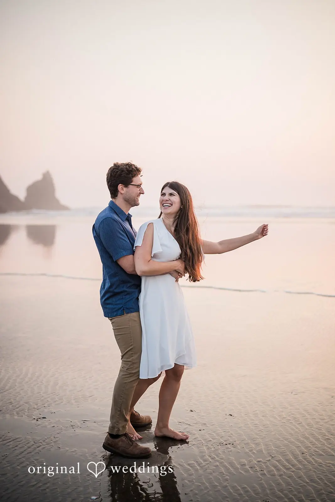 Cannon Beach Engagement // Zechariah & Tova -