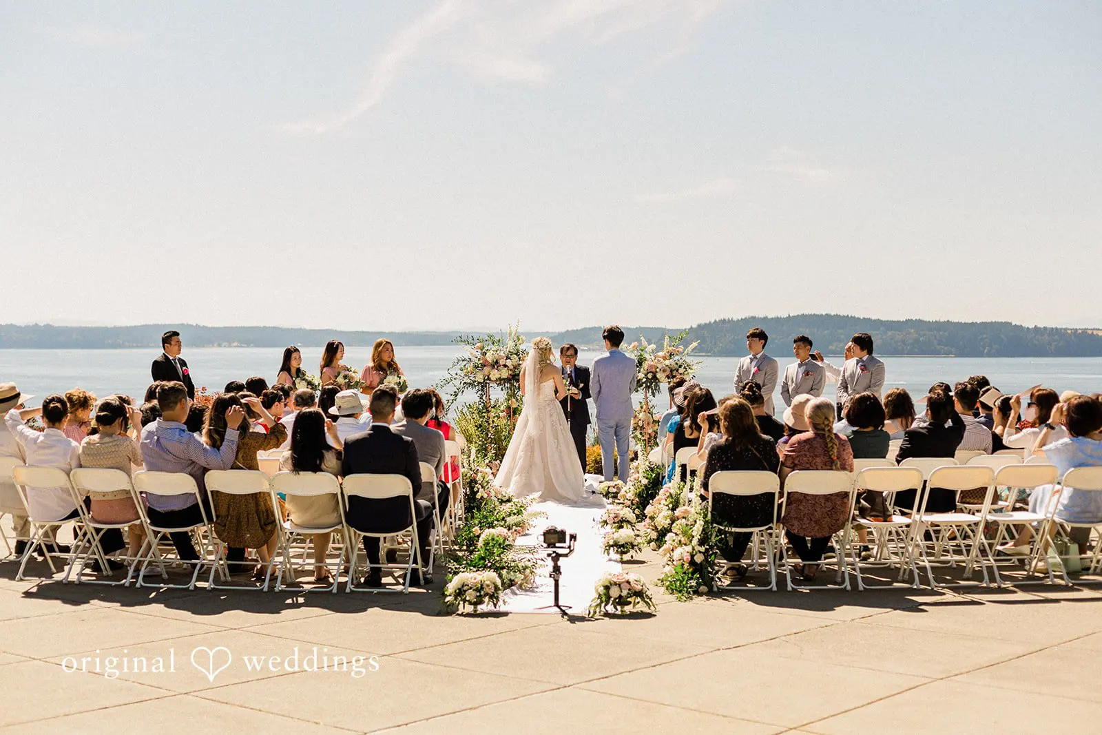 Chambers Bay Golf Course Wedding // Min & CJ -