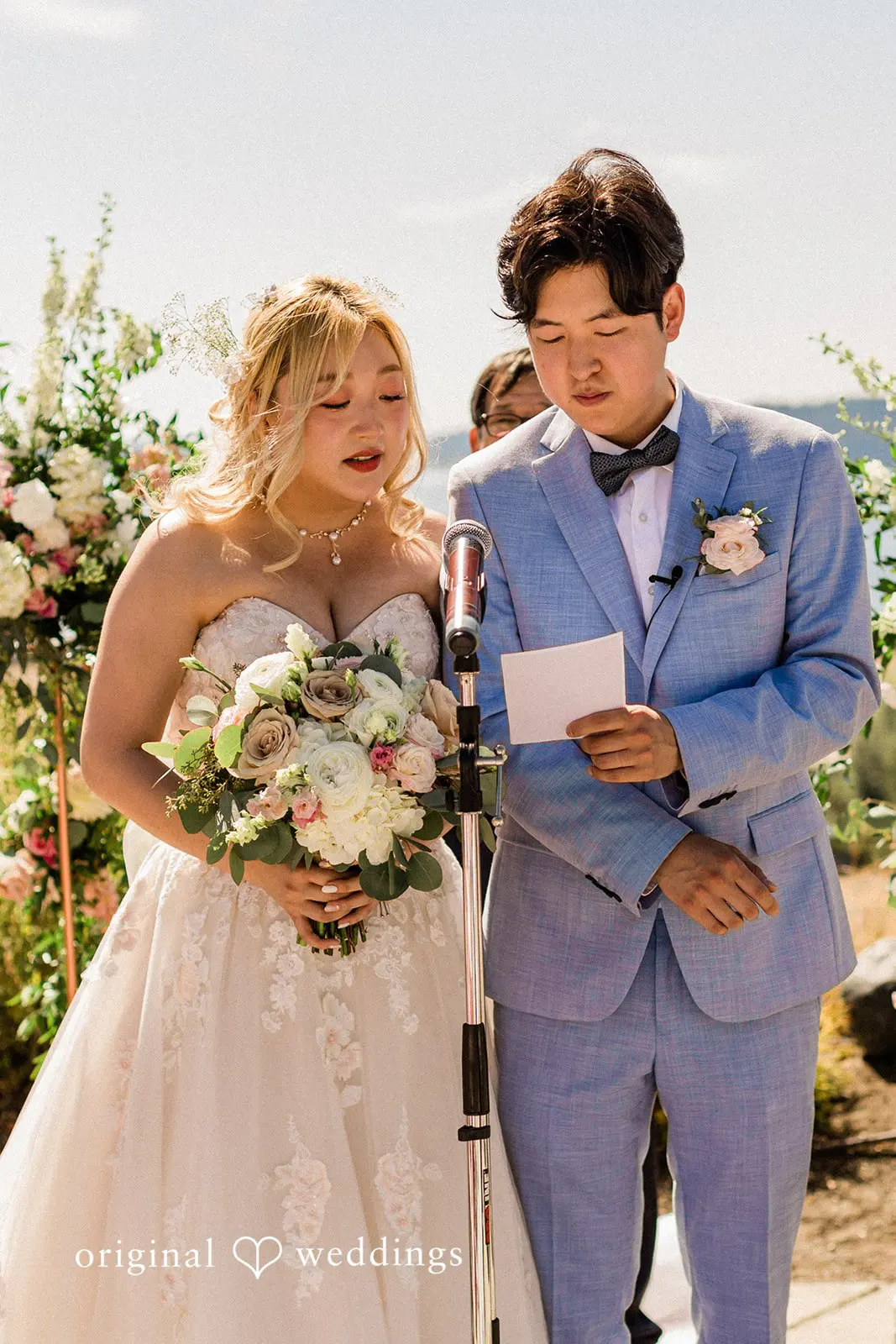 Chambers Bay Golf Course Wedding // Min & CJ -