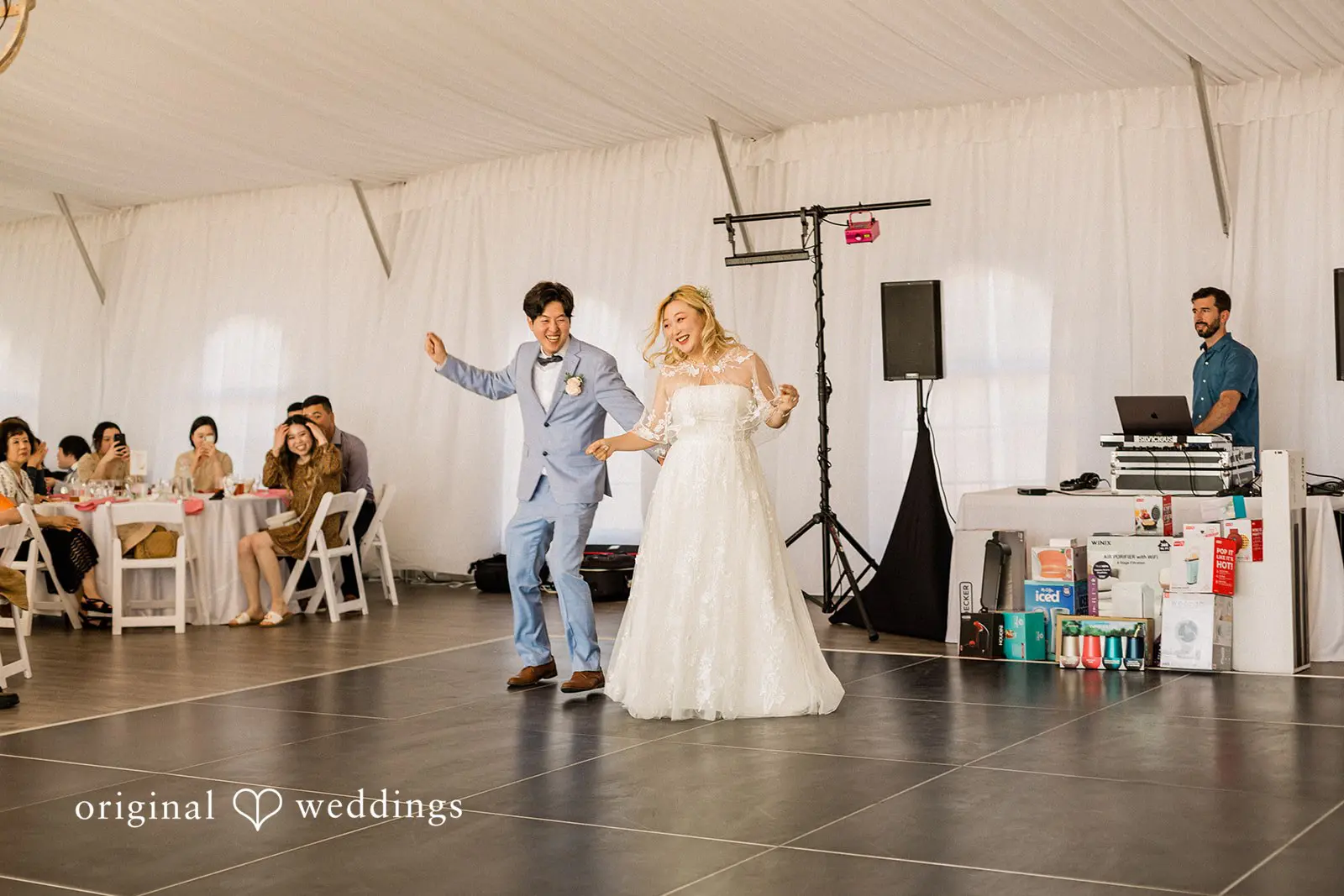 Chambers Bay Golf Course Wedding // Min & CJ -