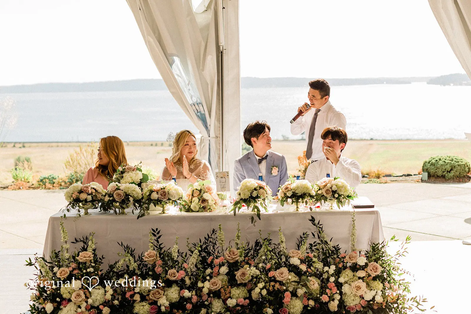 Chambers Bay Golf Course Wedding // Min & CJ -