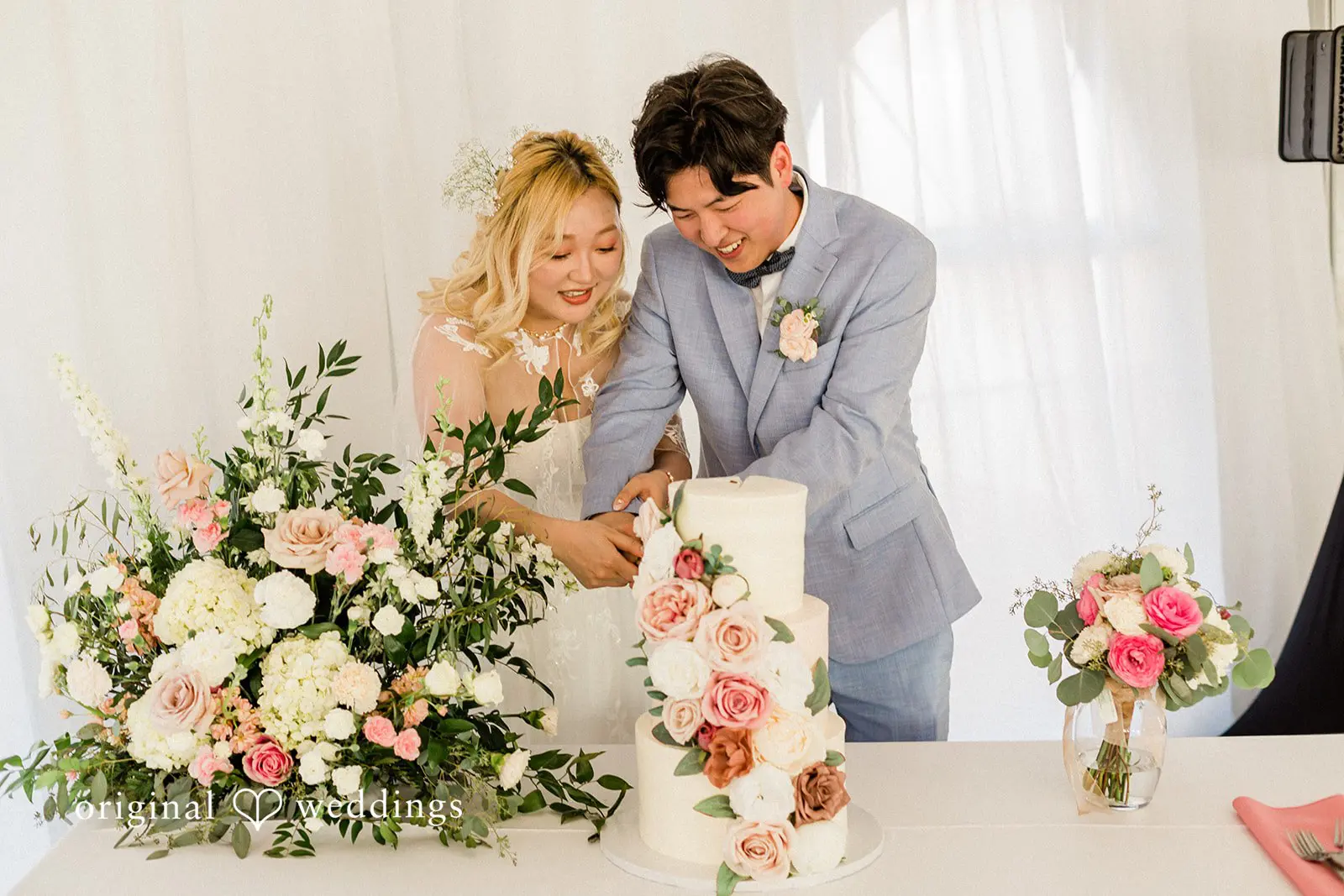 Chambers Bay Golf Course Wedding // Min & CJ -