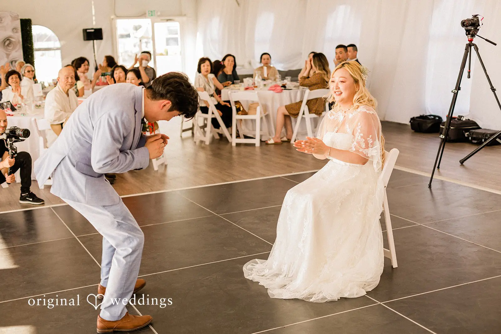 Chambers Bay Golf Course Wedding // Min & CJ -