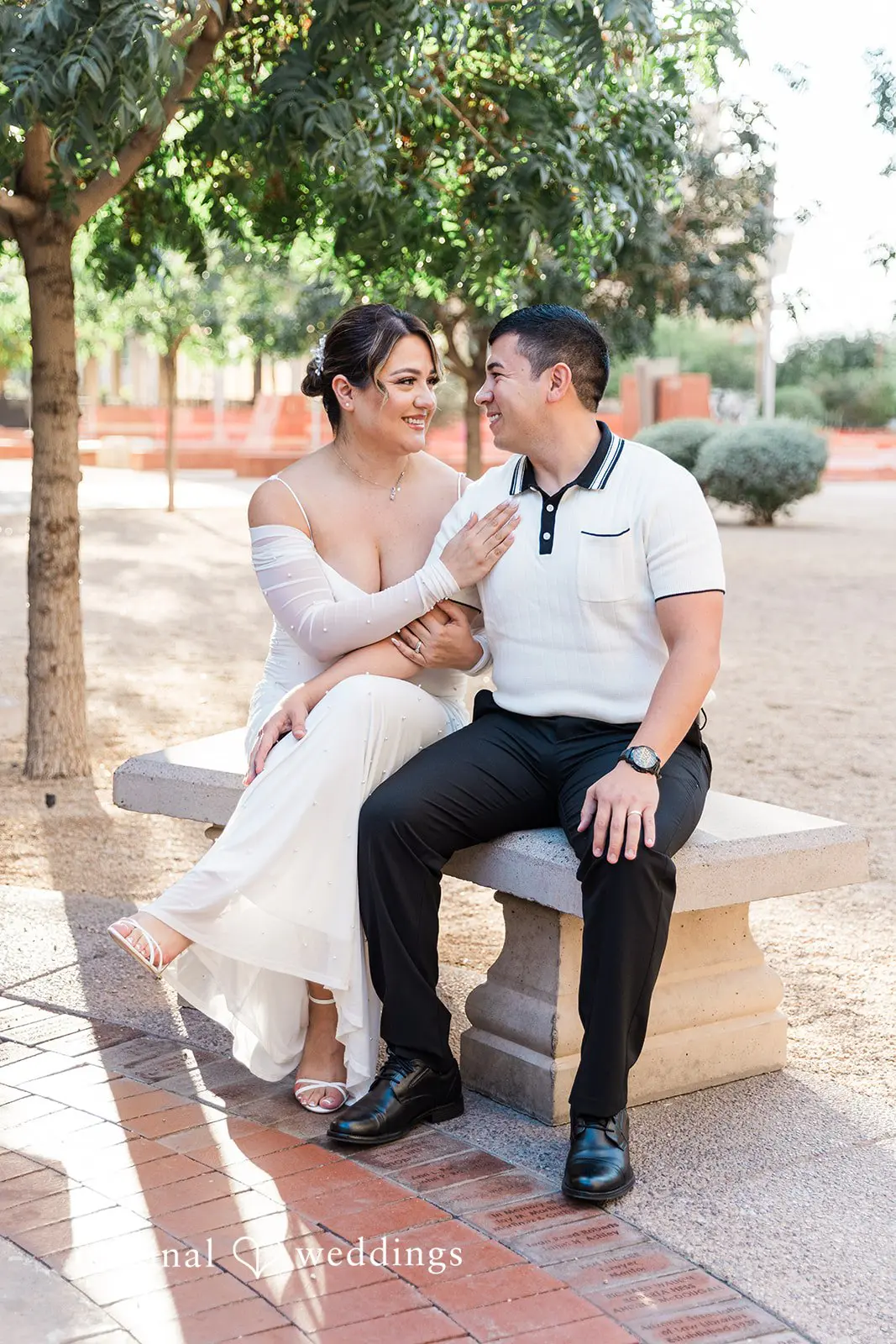 Javier + Esmeralda City Hall and Chase Bank Garage Engagement // Esmeralda & Javier -