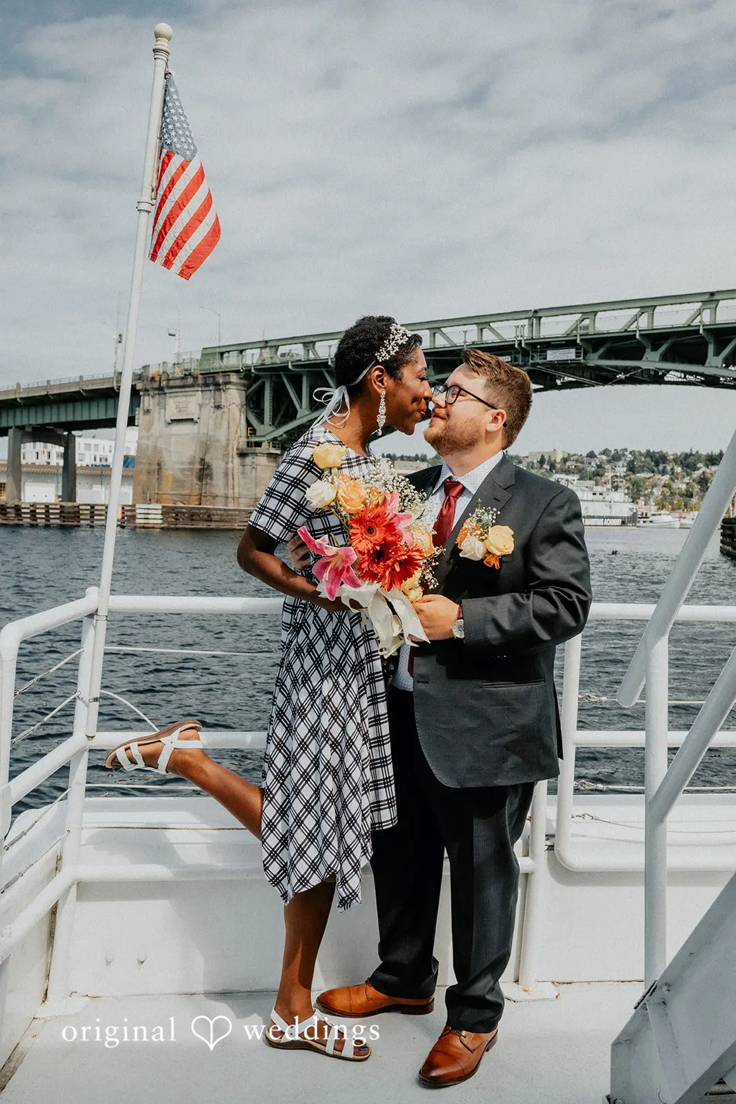 Christine W Boat Wedding // Leah & Joss -