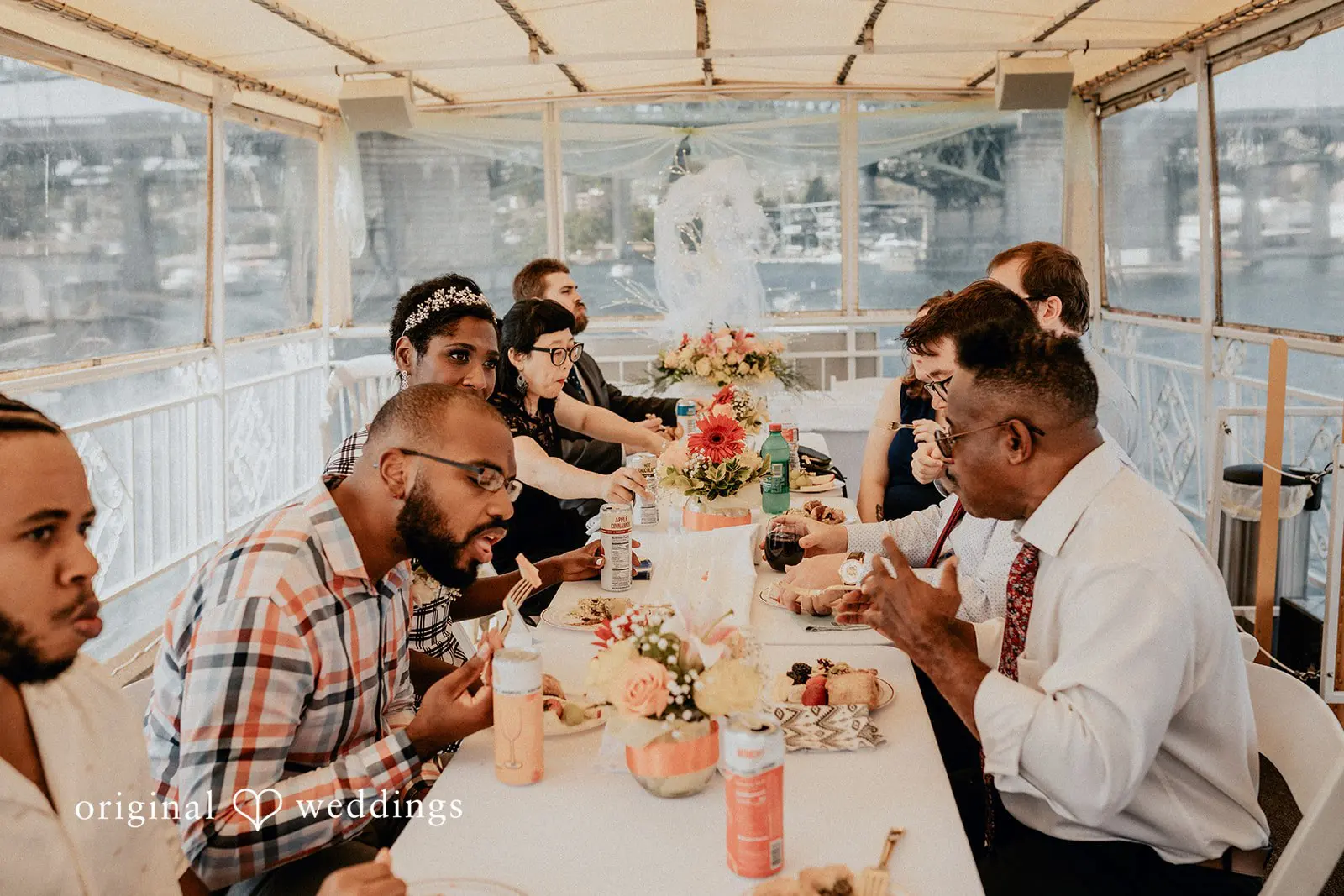 Christine W Boat Wedding // Leah & Joss -